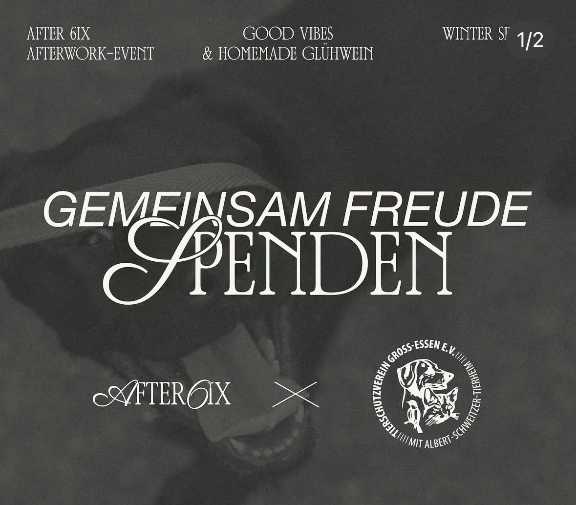 in besonderer Abend im Emilia Rü: Das After6ix Afterwork verbindet entspanntes Feiern mit einer guten Sache! Dieses Mal steht das Event ganz im Zeichen der Unterstützung für das Tierheim Essen. Gäste können in stilvollem Ambiente den Feierabend genießen, während Spenden für den Tierschutz gesammelt werden. Gute Musik, leckere Drinks und ein Beitrag für eine wichtige Sache – sei dabei!